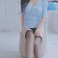 아침 출근 준비하는 연화 팬티 노출 및  은꼴 야벅지